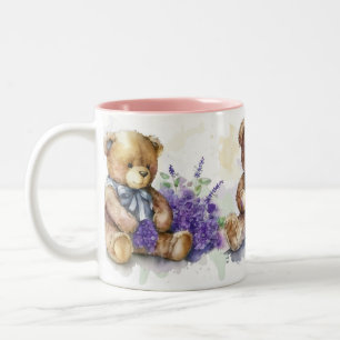 Tasse 2 Couleurs Ours en peluche