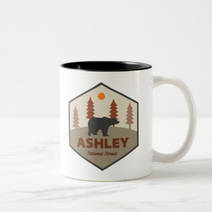 Tasse 2 Couleurs Ours forestier national Ashley