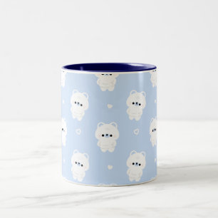 Tasse 2 Couleurs Ours polaire chonky
