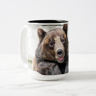 Tasse 2 Couleurs Ours souriant