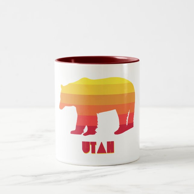Tasse 2 Couleurs Ours Utah (Centre)