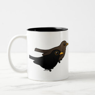 Tasse 2 Couleurs Paires de merle
