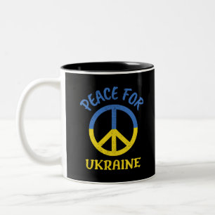 Tasse 2 Couleurs Paix pour l'Ukraine