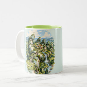 Tasse 2 Couleurs Palm du géant déchu