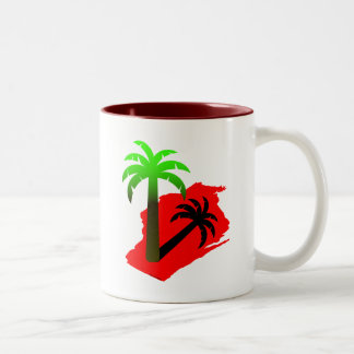 Tasse 2 Couleurs Palmier du Wisconsin