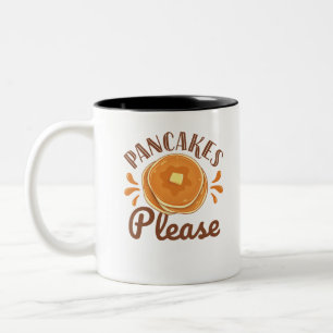 Tasse 2 Couleurs Pancakes S'Il Vous Plaît