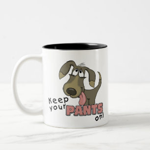 Tasse 2 Couleurs Pantalon de garde-chien