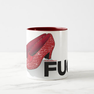 Tasse 2 Couleurs Pantoufles de rubis d'ODEUR DE RENFERMÉ