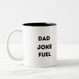 Tasse 2 Couleurs papa carburant de plaisanterie