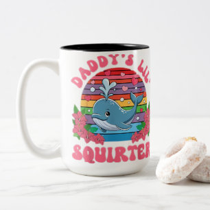 Tasse 2 Couleurs Papa Drôle Inapproprié Petite seringue Embarras