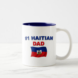 Tasse 2 Couleurs Papa du haïtien #1