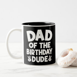 Tasse 2 Couleurs Papa du mec qui fête son anniversaire Cadeau drôle