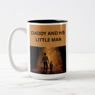 Tasse 2 Couleurs Papa et son petit homme