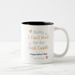 Tasse 2 Couleurs Papa, je ne peux pas attendre notre première salop