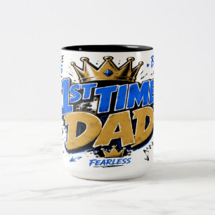 Tasse 2 Couleurs Papa pour la 1ère fois