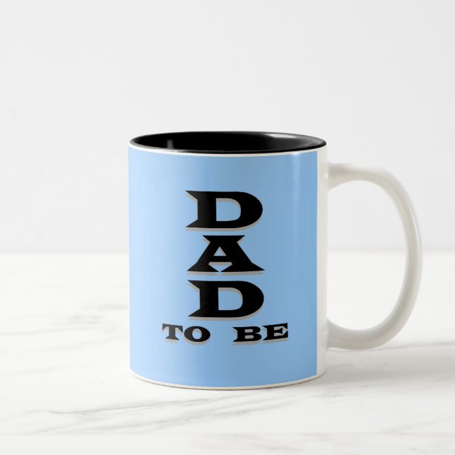 Tasse 2 Couleurs Papa sera t-shirts et cadeaux (Droit)