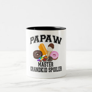 Tasse 2 Couleurs Papaw, le petit-enfant gâcheur