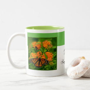Tasse 2 Couleurs Papillon