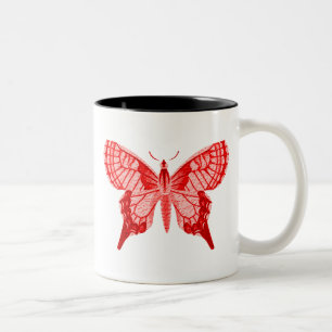 TASSE 2 COULEURS PAPILLON.