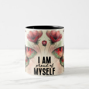 Tasse 2 Couleurs Papillon Inspirant Wrap