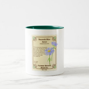 Tasse 2 Couleurs Paquet de semences Blue Aster