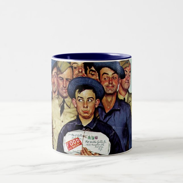 Tasse 2 Couleurs Paquet de Willie Gillis de maison (Centre)