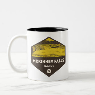 Tasse 2 Couleurs Parc d'État de McKinney Falls Texas