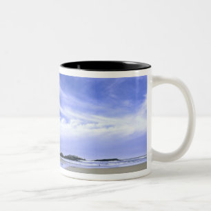 Tasse 2 Couleurs PARC D'ÉTAT DE POPHAM BEACH, MAINE. ÉTATS-UNIS. Ci