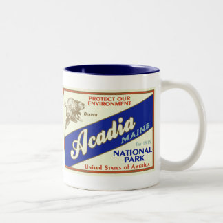 Tasse 2 Couleurs Parc national d'Acadia