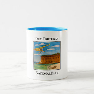 Tasse 2 Couleurs Parc national de Dry Tortugas, Floride