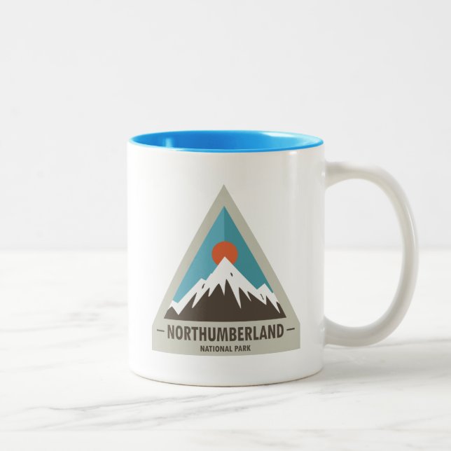 Tasse 2 Couleurs Parc national de Northumberland (Droit)