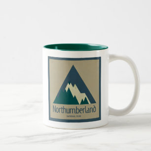 Tasse 2 Couleurs Parc national de Northumberland Rustique