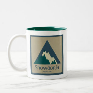 Tasse 2 Couleurs Parc national de Snowdonia Rustique