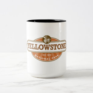 Tasse 2 Couleurs Parc national de Yellowstone