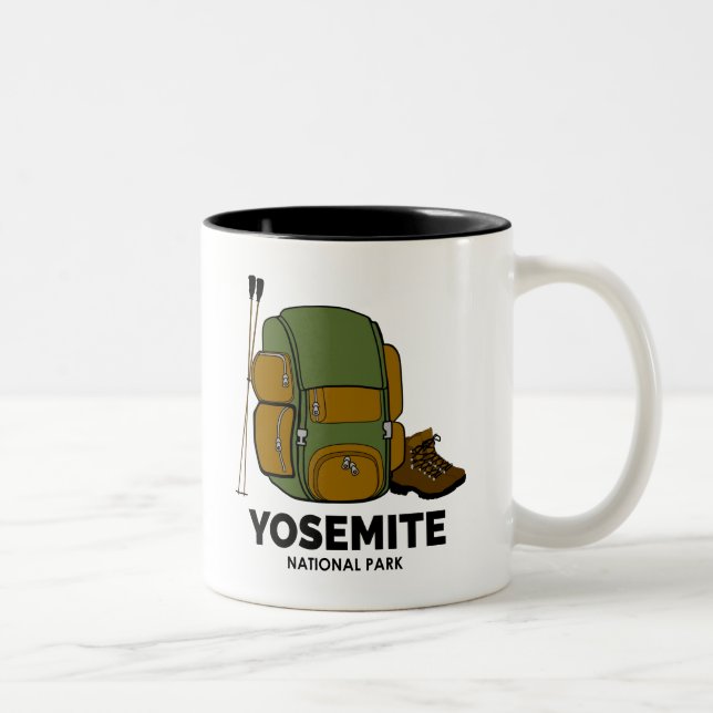 Tasse 2 Couleurs Parc national de Yosemite (Droit)