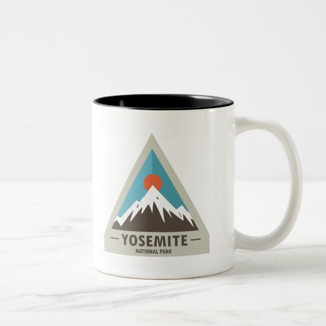 Tasse 2 Couleurs Parc national de Yosemite (Droit)