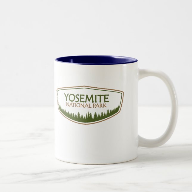 Tasse 2 Couleurs Parc national de Yosemite (Droit)
