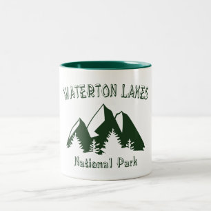 Tasse 2 Couleurs Parc national des Lacs-Waterton