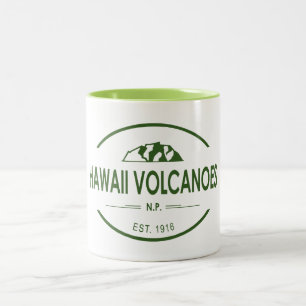 Tasse 2 Couleurs Parc national des volcans d'Hawaii