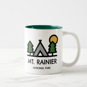Tasse 2 Couleurs Parc national du Mont-Rainier
