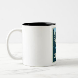 Tasse 2 Couleurs Parc national Glacier Voyage