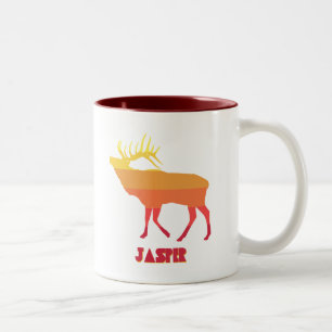Tasse 2 Couleurs Parc national Jasper Elk