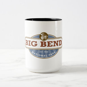 Tasse 2 Couleurs Parc national le Texas de grande courbure
