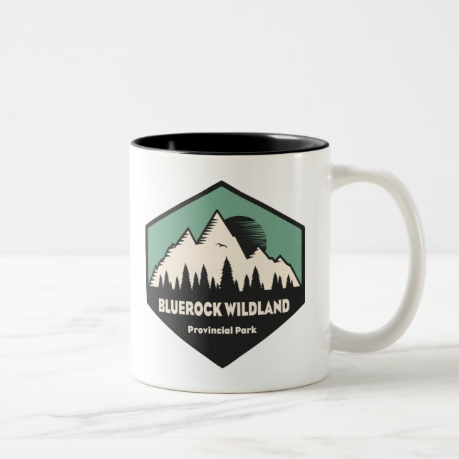 Tasse 2 Couleurs Parc provincial Bluerock Wildland (Droit)