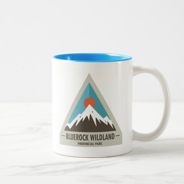 Tasse 2 Couleurs Parc provincial Bluerock Wildland (Droit)