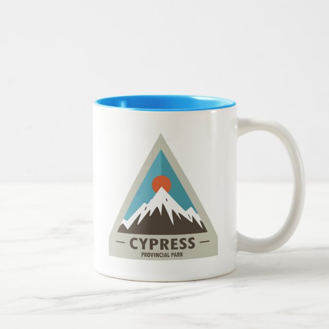 Tasse 2 Couleurs Parc provincial Cypress (Droit)