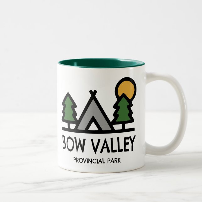 Tasse 2 Couleurs Parc provincial de Bow Valley (Droit)