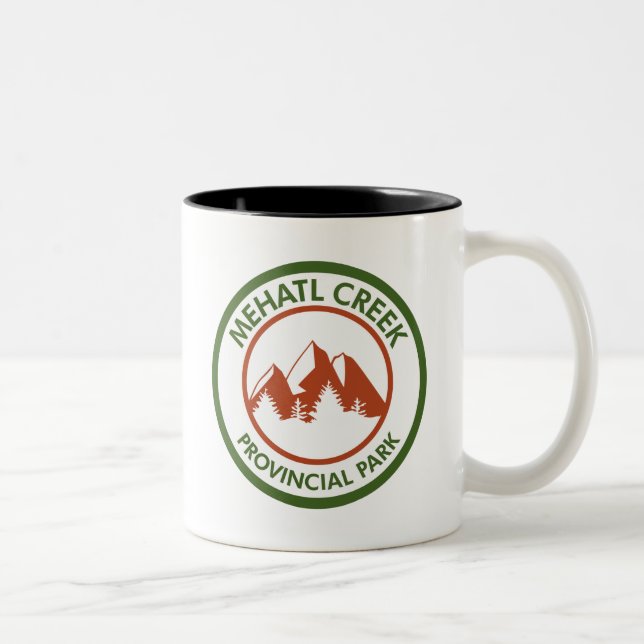 Tasse 2 Couleurs Parc provincial de Mehatl Creek (Droit)