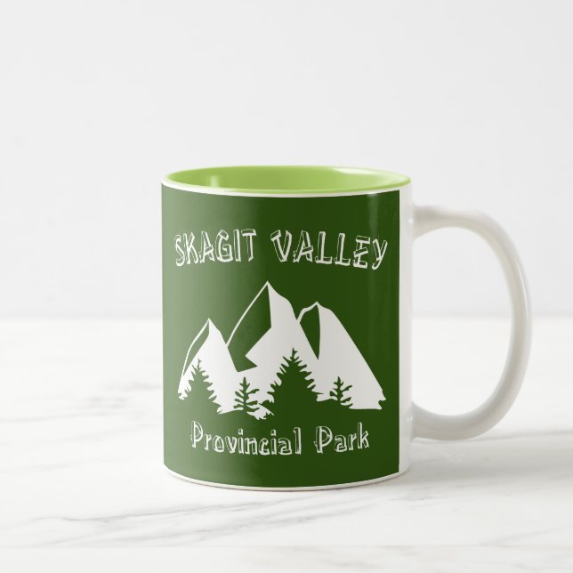 Tasse 2 Couleurs Parc provincial de Skagit Valley (Droit)