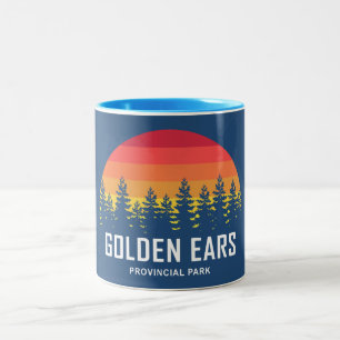 Tasse 2 Couleurs Parc provincial Golden Ears Colombie-Britannique